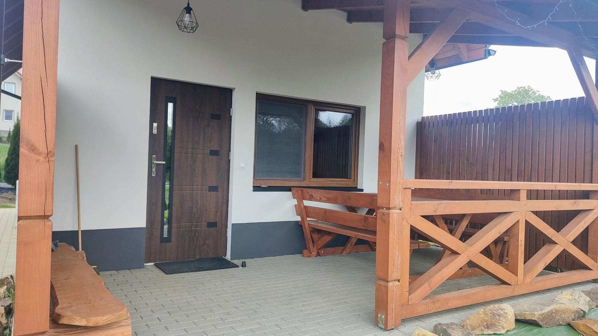 Bieszczadzki Krakowiak 575-894-584 Lub 535-595-732 Villa Polańczyk Exteriör bild